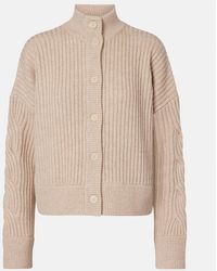 Max Mara - Afelio Wool And Cashmere Cardigan - Lyst