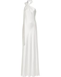Galvan London - Bridal Ushuaia Silk Satin Gown - Lyst