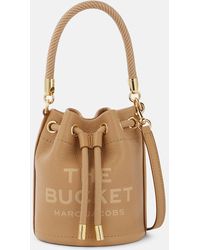Marc Jacobs - The Mini Faux Leather Bucket Bag - Lyst