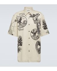 Dries Van Noten - Cassidye Printed Cotton Poplin Shirt - Lyst