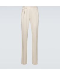 Ralph Lauren - Gregory Silk Tapered Pants - Lyst