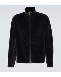 Our Legacy - Shrunken Striped Cotton-Blend Track Jacket - Lyst