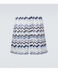 Missoni - Zigzag Swim Trunks - Lyst
