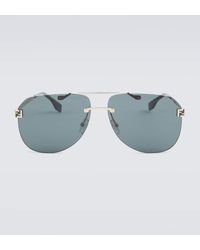 Fendi - Sky Aviator Sunglasses - Lyst