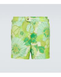 Tom Ford - Printed Swim Trunks - Lyst