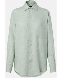Loro Piana - Andre Linen Shirt - Lyst