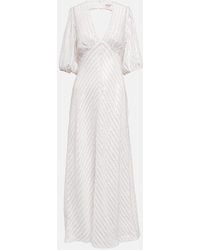 RIXO London - Bridal Steph Sequined Maxi Dress - Lyst