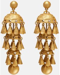 Zimmermann - Whimsy Chandeliers 14Kt-Plated Drop Earrings - Lyst