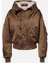 Isabel Marant - Elisa Hooded Bomber Jacket - Lyst