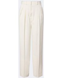 Loulou de Saison - Alio Lds Pleated Straight Pants - Lyst