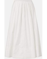 Proenza Schouler - Label Midirock Austin Aus Baumwolle - Lyst