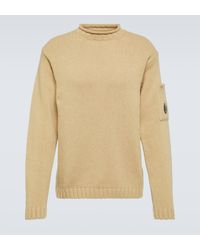 C.P. Company - Wool-blend Sweater - Lyst