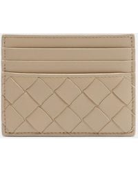 Bottega Veneta - Intrecciato Leather Card Holder - Lyst