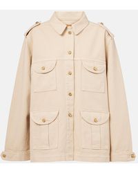 Blazé Milano - Jacke Sahariana Aus Denim - Lyst