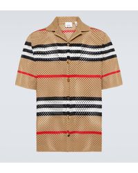 Burberry - Chemise a manches courtes - Lyst