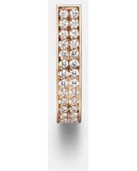 Repossi - Berbere 18Kt Rose Single Earring With Diamonds - Lyst