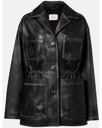 Dorothee Schumacher - Sleek Statement Leather Jacket - Lyst