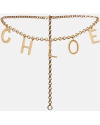 Chloé - Ceinture Letters - Lyst