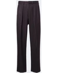 Tom Ford - Striped Jacquard Straight Pants - Lyst