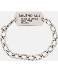 Balenciaga - Bracelet a logo - Lyst