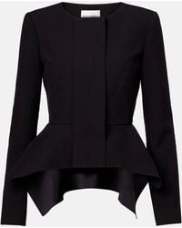 Roland Mouret - Peplum Crepe Jacket - Lyst