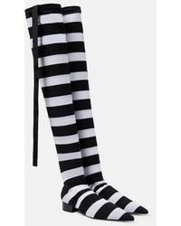 Dolce & Gabbana - Overknee-Stiefel Portofino - Lyst