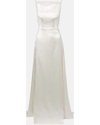 Danielle Frankel - Bridal Emerson Silk And Wool Gown - Lyst