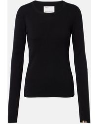 Extreme Cashmere - N°392 Eel Cotton And Cashmere Top - Lyst