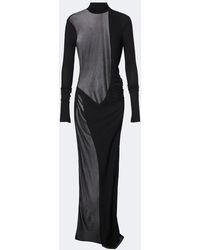 Gucci - Open-Back Crepe Jersey Maxi Dress - Lyst