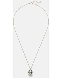 Mateo - 14Kt Necklace With Amethyst And Diamonds - Lyst