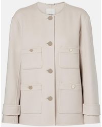 Max Mara - Alba Virgin Wool Jacket - Lyst