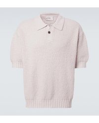 Commas - Knitted Cotton Polo Shirt - Lyst