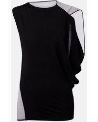Sportmax - Geranio Asymmetric Top - Lyst