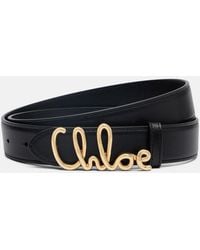 Chloé - Iconic Embellished Leather Belt - Lyst