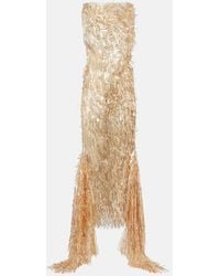 Maticevski - Tiara Sequinned Asymmetric Gown - Lyst