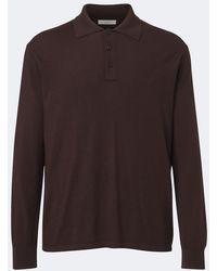 The Row - Menville Wool Polo Sweater - Lyst