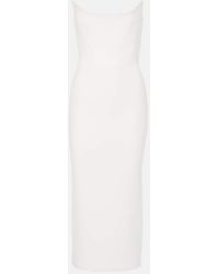 Alex Perry - Bridal Strapless Midi Dress - Lyst