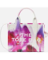 Marc Jacobs - Future Floral Small Leather Tote Bag - Lyst