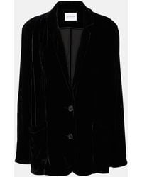 Velvet - Blazer Kyla Aus Samt - Lyst