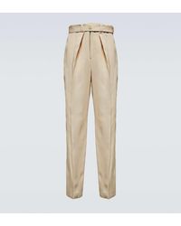 Jil Sander - Hose Aus Einem Seidengemisch - Lyst