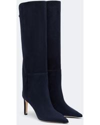 Jimmy Choo - Alizze Suede Knee-High Boots - Lyst