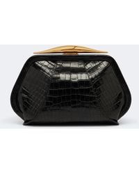 Elie Saab - The Tresor Small Leather Clutch - Lyst