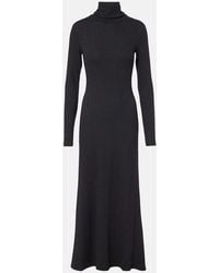 STAUD - Robe Longue A Col Roule Vanya - Lyst