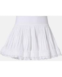 Alaïa - Knitted Miniskirt - Lyst
