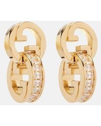 Gucci - Blondie Embellished Earrings - Lyst