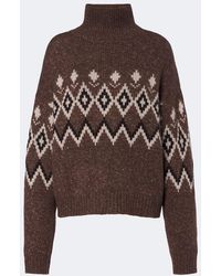 Lisa Yang - Gudrun Fair Isle Jacquard Cashmere Sweater - Lyst