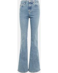 AG Jeans - Patty High-rise Flared Jeans - Lyst