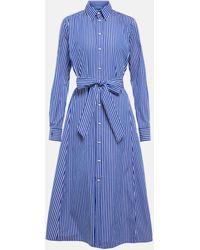 Polo Ralph Lauren Shirt Dresses - Blau