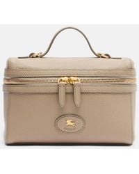 Burberry - Bloomsbury Leather Vanity Bag - Lyst