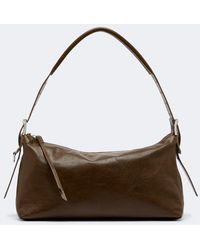 Lemaire - Small Belted Leather Shoulder Bag - Lyst